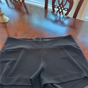 Torrid Black Textured Shorts